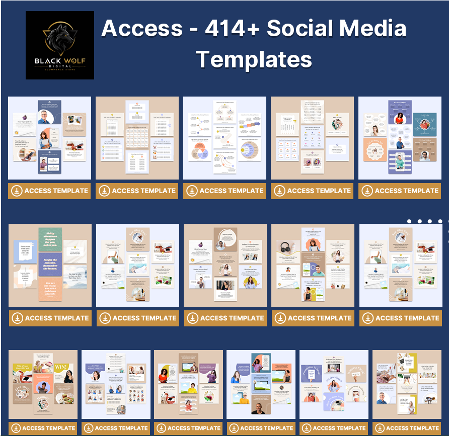 SOCIAL MEDIA TEMPLATES BUNDLE