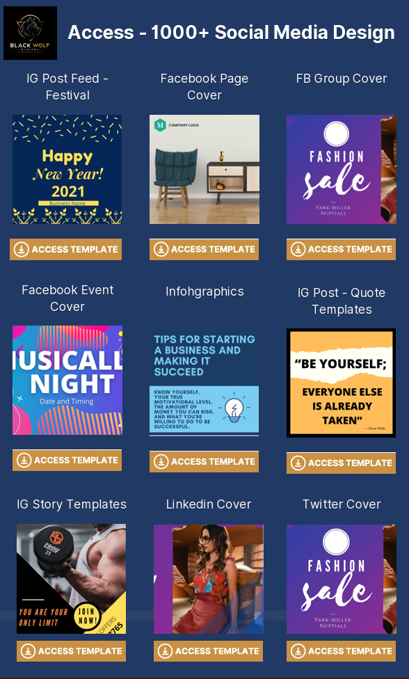 SOCIAL MEDIA DESIGN BUNDLE